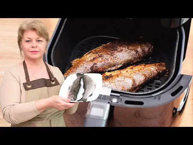 Video thumbnail for Cum să gătești PEȘTE la AIR FRYER - pește perfect rumenit și suculent în 15 minute!