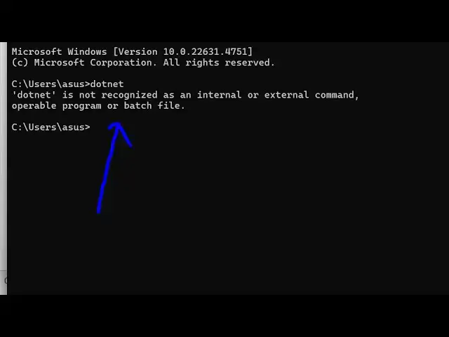Video thumbnail for [Solved] Dotnet is not recognized as an internal and external command Error