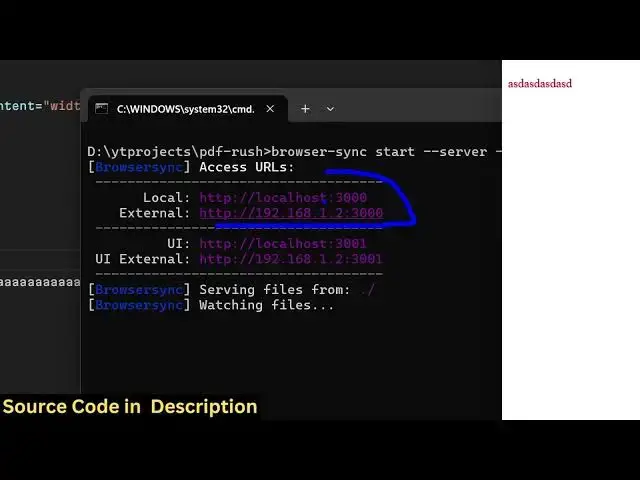 Video thumbnail for Browser-Sync Library HTTP Live Server With Hotreload Tutorial For Static Files & Node.js JS Web App