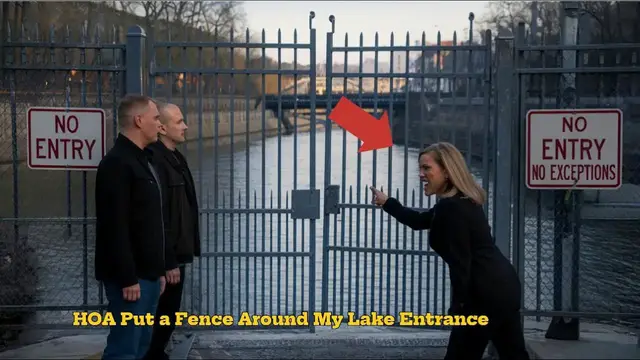 'Video thumbnail for HOA Put a Fence Around My Lake Entrance — So I Bought the Property With the Only Gate Key'