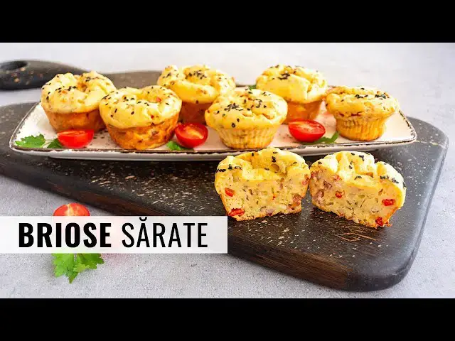 Video thumbnail for Brioșe sărate cu ce avem în frigider. Salvăm resturile alimentare care nu se mai mănâncă.