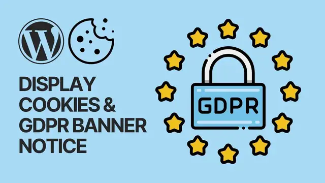 'Video thumbnail for How To Display Cookies & GDPR Banner Notice on WordPress Websites for Free_'