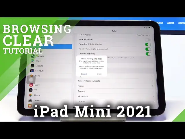 'Video thumbnail for How to Clear Browsing Data on iPad Mini 2021 – Remove Browsing History'