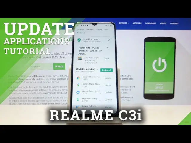 'Video thumbnail for How to Update Apps on REALME C3i – Install Latest App Version'