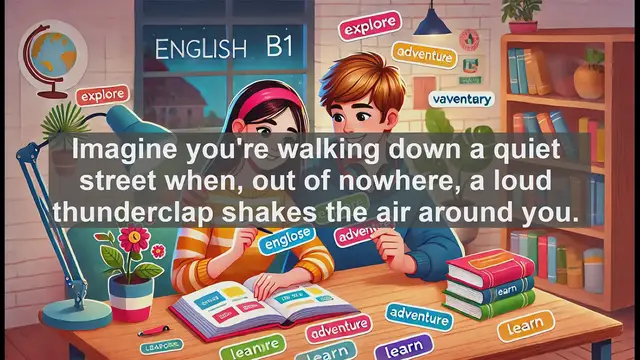 Video thumbnail for 2500 Must Know CEFR B1 Vocabulary - Mastering 'Suddenly': A Powerful Adverb for Immediate Impact