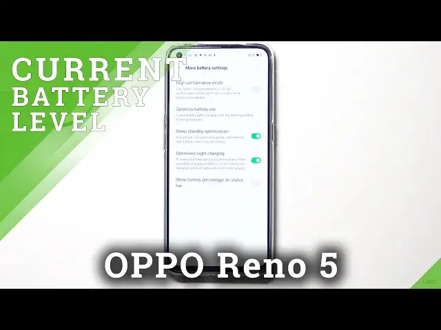 'Video thumbnail for How to Show Up Battery Percentage in OPPO Reno 5 – Battery Settings'