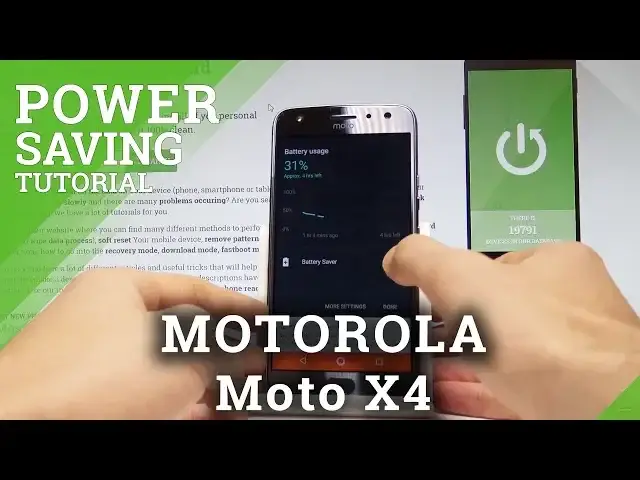 'Video thumbnail for How to Enable Battery Saver on MOTOROLA Moto X4 - Power Saving Mode |HardReset.Info'