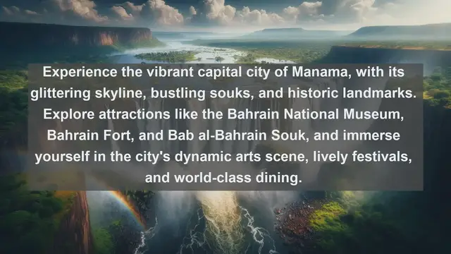 Video thumbnail for Discover the Beauty of Bahrain: Top 10 Most Beautiful Cities to Explore