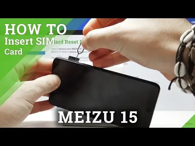 Video thumbnail for How to Insert SIM Card in MEIZU 15 - Nano SIM Card Installation