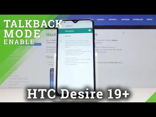 Video thumbnail for How to Switch Off Talkback in HTC Desire 19+ - Deactivate Screen Reader