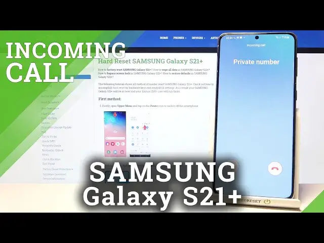 'Video thumbnail for Line Incoming Call in SAMSUNG Galaxy S21+ - Animation of Line Call'