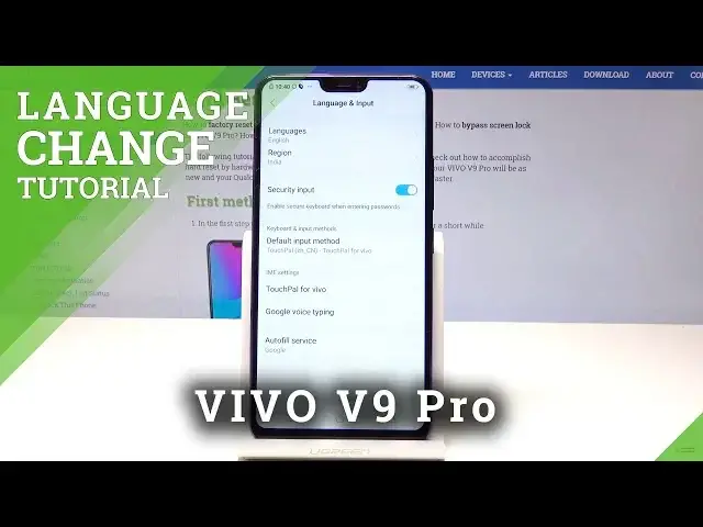 Video thumbnail for How to Change Language in VIVO V9 Pro - Language Settings