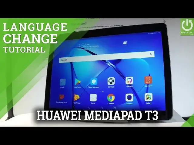'Video thumbnail for HUAWEI MEDIAPAD T3 : Change System Language'