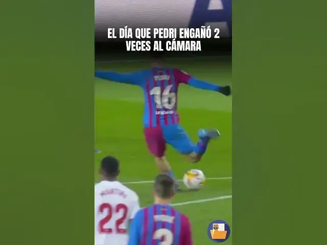 Video thumbnail for Ni el cámara pudo detener los trucos de Pedri Potter