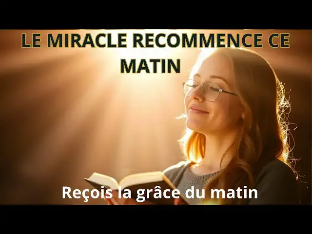 'Video thumbnail for Tu te réveilles fatigué chaque matin? Voici la prière qui renouvelle ta force et ta foi chaque jour.'
