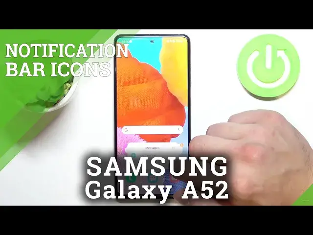 'Video thumbnail for How to Remove & Restore Messages Icon from SAMSUNG Galaxy A52 Screen'