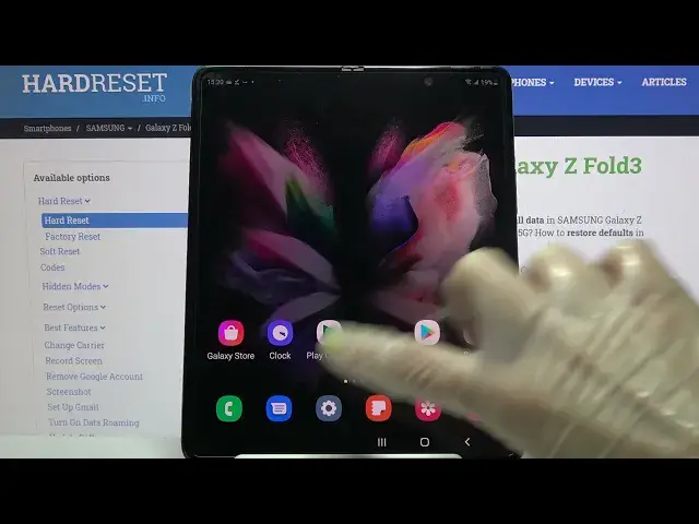 'Video thumbnail for How to Activate Location on SAMSUNG Galaxy Z Fold 3 – Manage Location Settings'