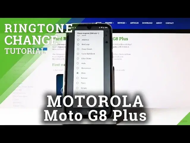 'Video thumbnail for Ringtones on MOTOROLA Moto G8 Plus – Ringtone List'