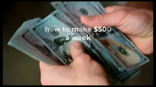 Video thumbnail for 10 Easy Side Hustles to Make $500 in One Week Without a Job