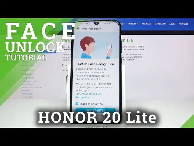 Video thumbnail for How to Set Up Face Unlock in Honor 20 Lite?