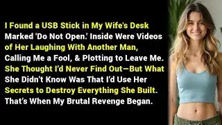 'Video thumbnail for Cheating Wife Hid USB of Her Affair & Plans to Leave Me. I Used It to Destroy Her Life. Audio Story.'