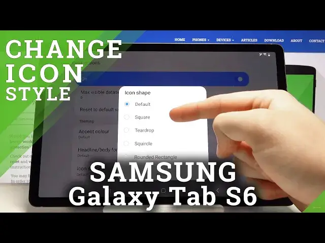 Video thumbnail for How to Change Icon Shape in SAMSUNG Galaxy Tab S6 – Find Icon Settings