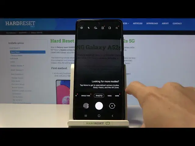 'Video thumbnail for How to Reset Camera Settings in SAMSUNG Galaxy A52s - Restore Camera Settings'