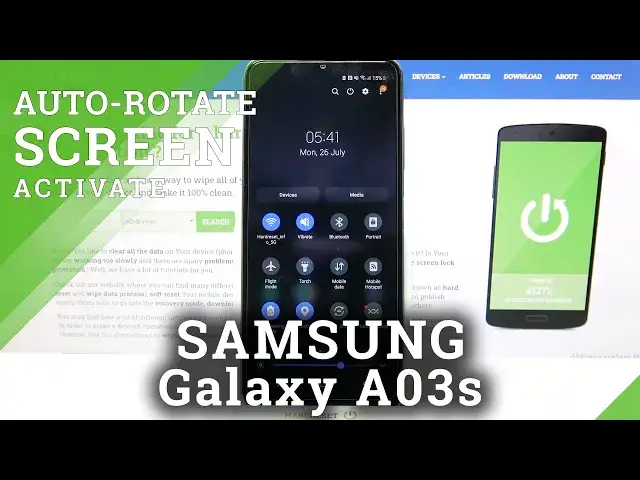 'Video thumbnail for How to Turn Off Auto Rotate Screen on SAMSUNG Galaxy A03S – Disable Auto Rotate Screen'