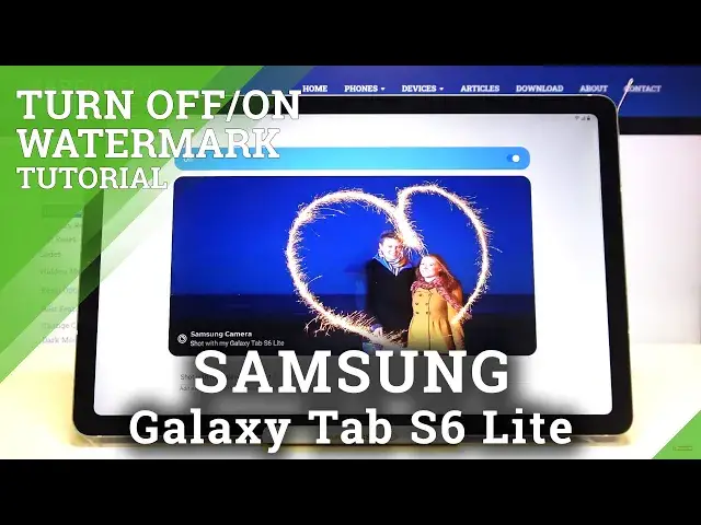 Video thumbnail for How to Turn On / Turn Off Camera Watermark in SAMSUNG Galaxy Tab S6 Lite