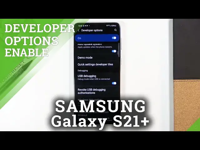 'Video thumbnail for How to Enable USB Debugging in SAMSUNG Galaxy S21+ - Developer Features'
