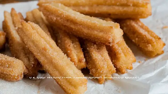 Video thumbnail for Churros recipe