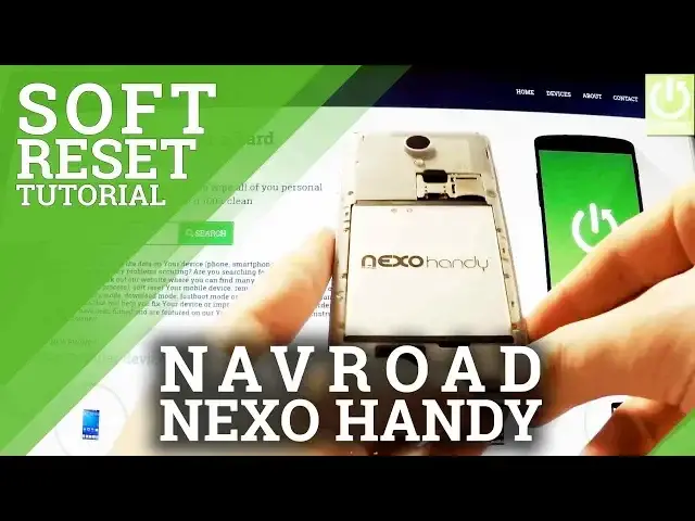 'Video thumbnail for How to Remove the Battery in NAVROAD Nexo Handy - Soft Reset in Nexo Handy'
