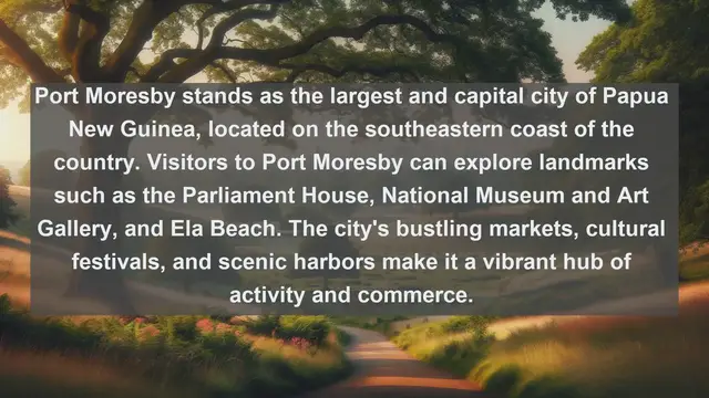 Video thumbnail for Discovering Urban Papua New Guinea: Top 10 Largest Cities in the Land of Diversity