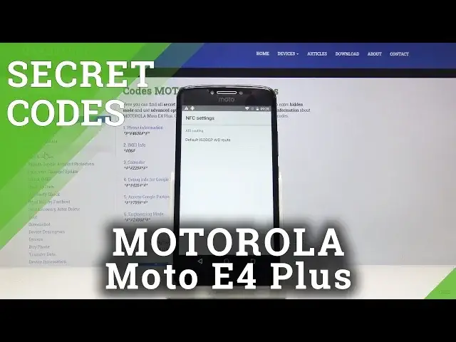'Video thumbnail for Secret Codes for MOTOROLA Moto E4 Plus – Testing Mode / Calendar Storage'