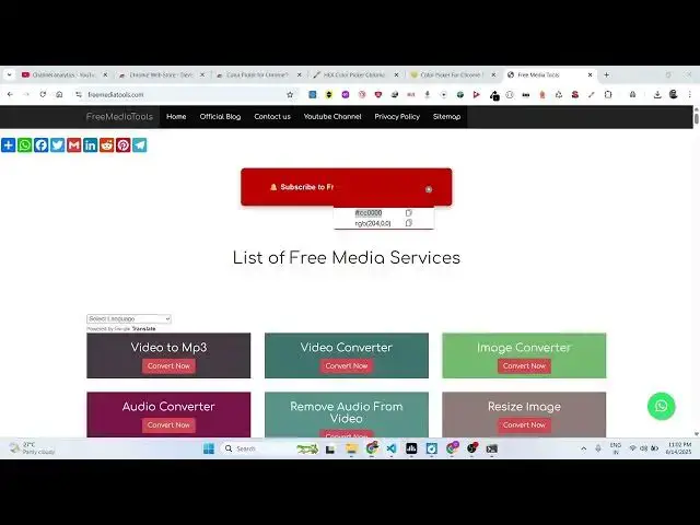 Video thumbnail for Google Chrome Extension Color Picker – Grab Any Color in HEXRGB Instantly!