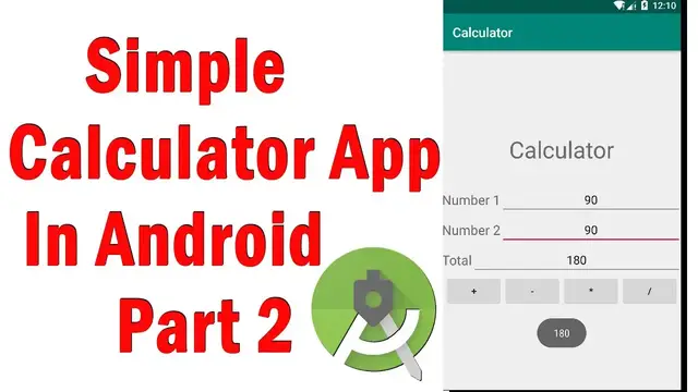 Video thumbnail for Simple Android Calculator App Part 2