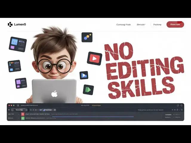 Video thumbnail for How Lumen5 AI Converts Text to Video Automatically—No Editing Skills Required