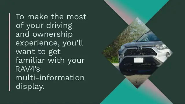 Video thumbnail for TOYOTA RAV4 MULTI-INFORMATION DISPLAY