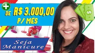 'Video thumbnail for Curso de Manicure - Ganhe Dinheiro Em Casa'