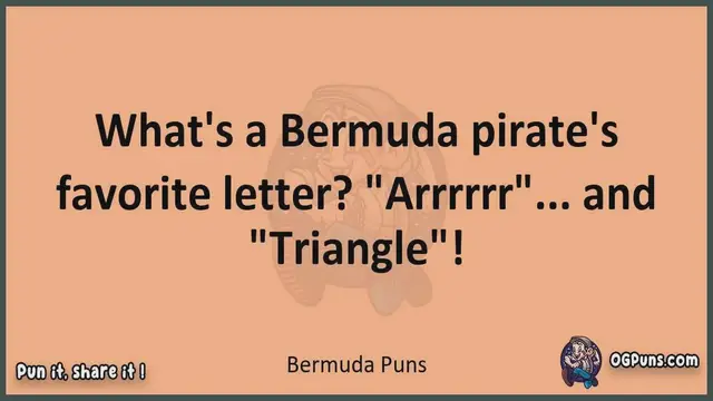 Video thumbnail for Bermuda - Jokes, Puns, Wordplays, and Laughter