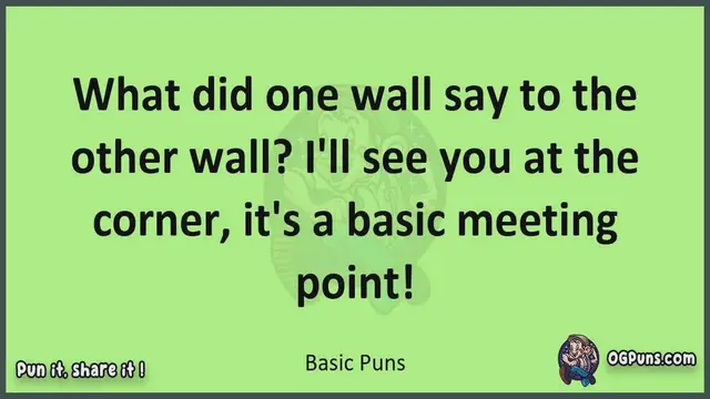 Video thumbnail for Basic - Jokes, Puns, Wordplays, and Laughter