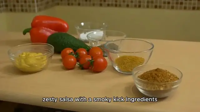 Video thumbnail for chipotle corn salsa recipe