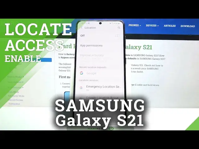 'Video thumbnail for How to Turn Off Device Location on SAMSUNG Galaxy S21– Disable Location'