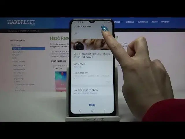 'Video thumbnail for How to Set Up Screen Lock in SAMSUNG Galaxy A12 – Add Password & Pattern'