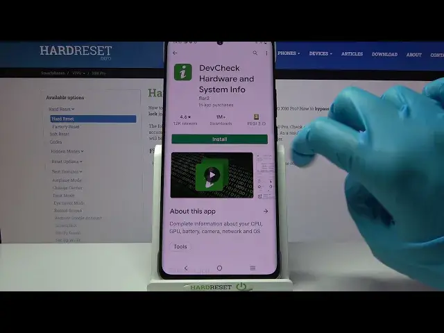 'Video thumbnail for DevCheck Hardware & System Info - VIVO X60 Pro Specifications'