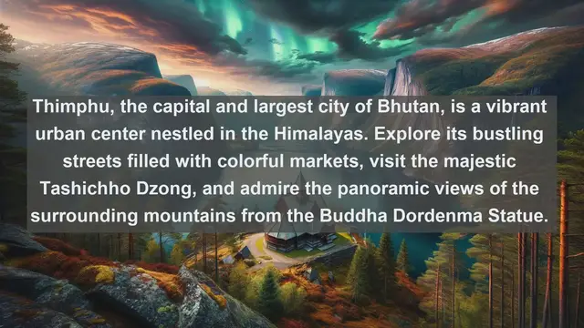 Video thumbnail for Exploring Bhutan: Top 10 Biggest Cities in the Land of the Thunder Dragon