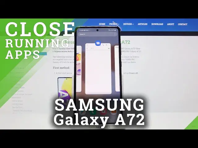 'Video thumbnail for How to Turn Off Running Apps – Background Apps on SAMSUNG Galaxy A72'