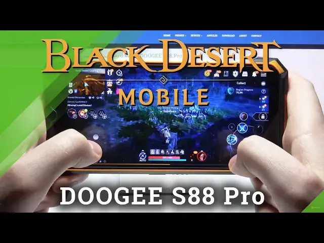 'Video thumbnail for Test Game Black Dessert on Doogee S88 Pro | MediaTek Helio P70 | 6 GB RAM | Gameplay - FPS Check'