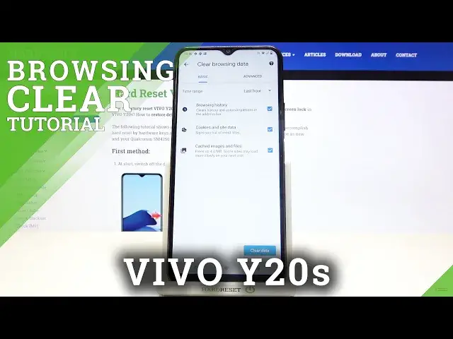 'Video thumbnail for How to Clear Browsing Data on VIVO Y20s – Clear Browsing History'