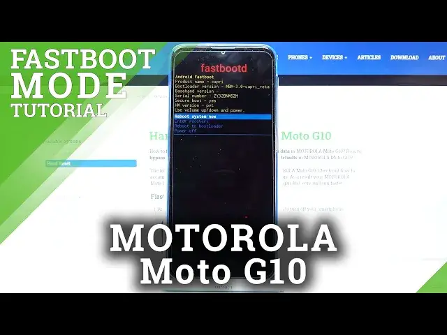 'Video thumbnail for Fastboot Mode in MOTOROLA Moto G10 – How to Enable Fastboot Features'